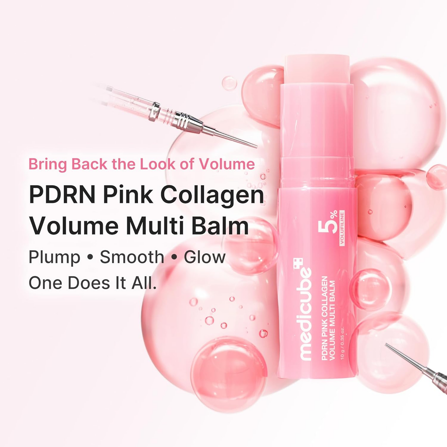 medicube PDRN Pink Collagen Volume Multi Balm Stick